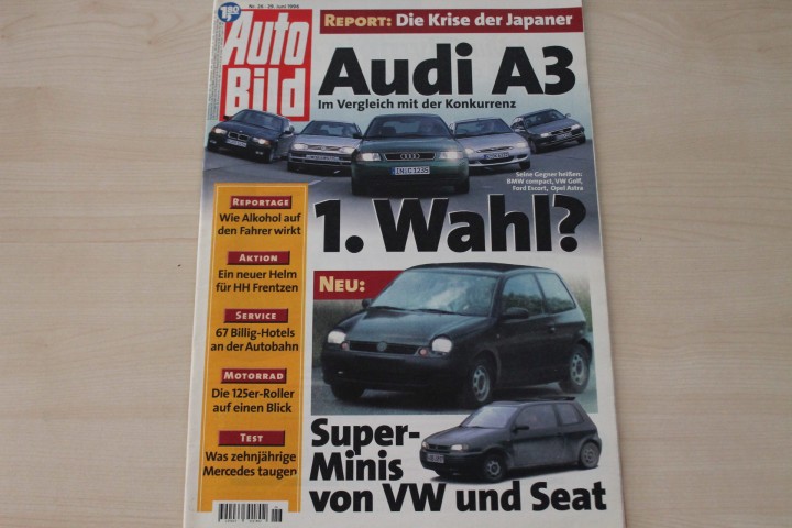 Deckblatt Auto Bild (26/1996)